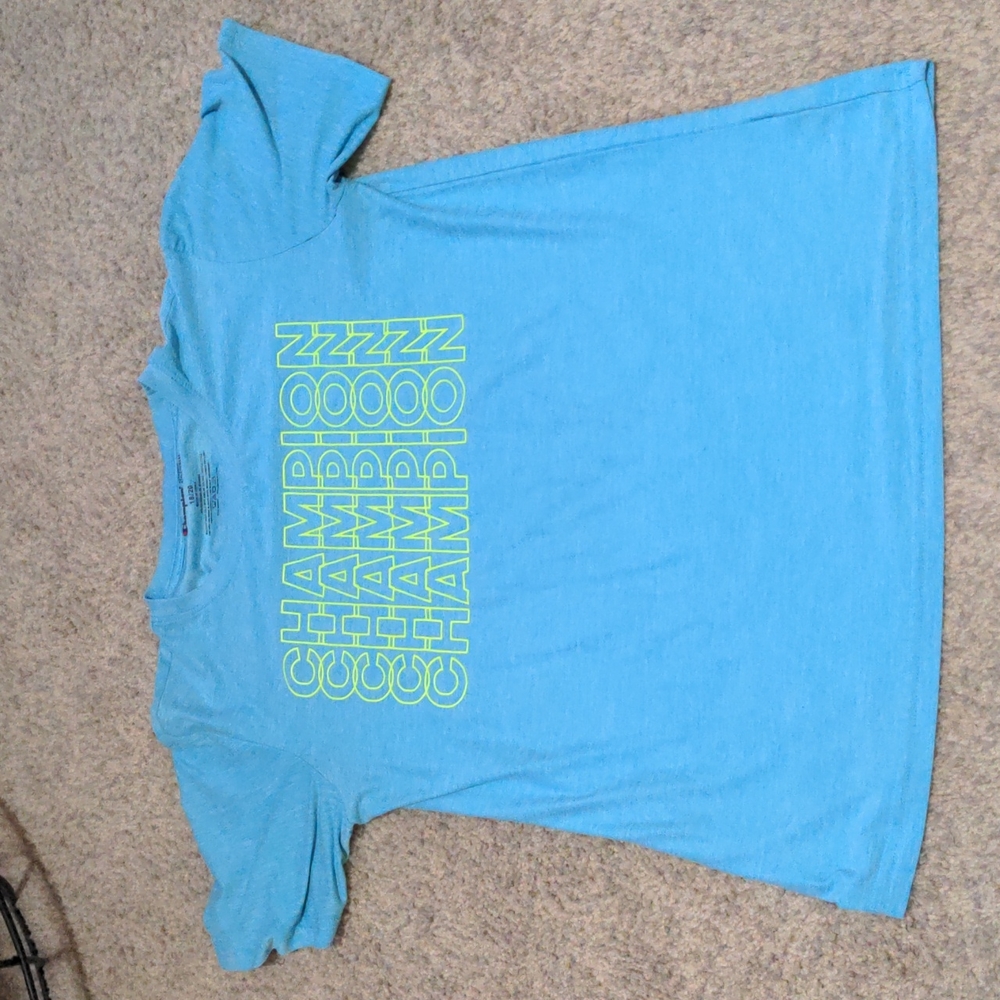 Boys’ Size 18/20 T‑Shirt Bundle: 4 total tees — 3 Champion and 1 Adidas